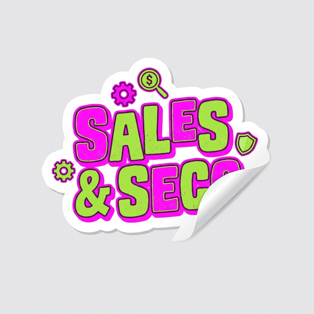 Sales and Security Sticker